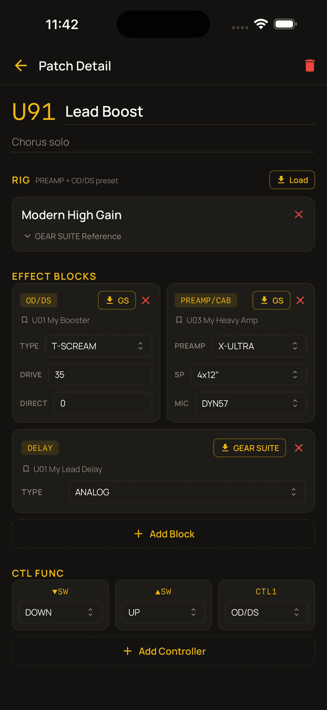 PatchMemo GX screenshot 2